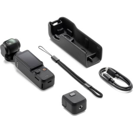DJI Osmo Pocket 3 (Standard) - kompaktowa kamera z gimbalem - zawartość zestawu